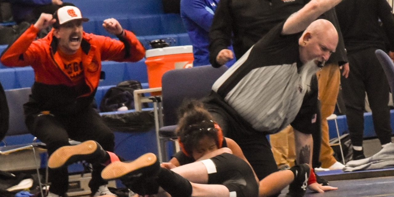 Michienzi brings fiery spirit to GLTS wrestling