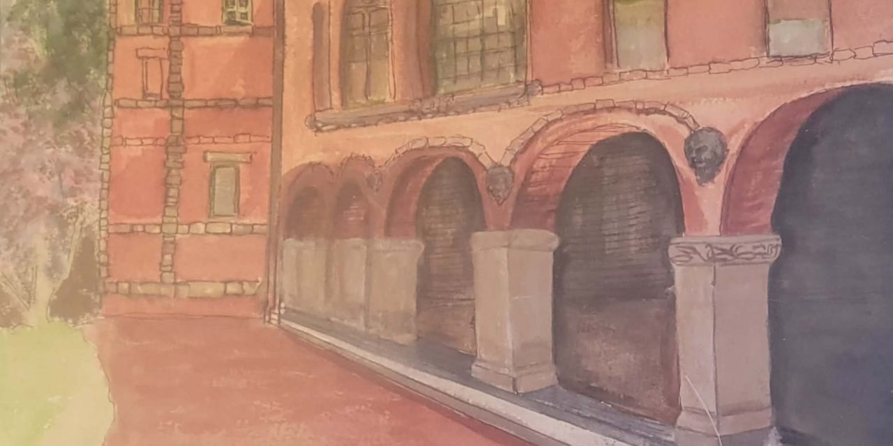 Capturing a masterpiece …  while plein-air painting