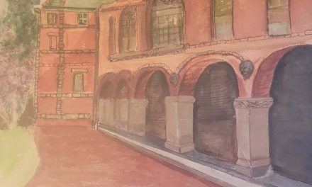 Capturing a masterpiece …  while plein-air painting