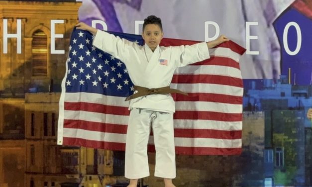 International karate kid, 9, has ‘mega potential’